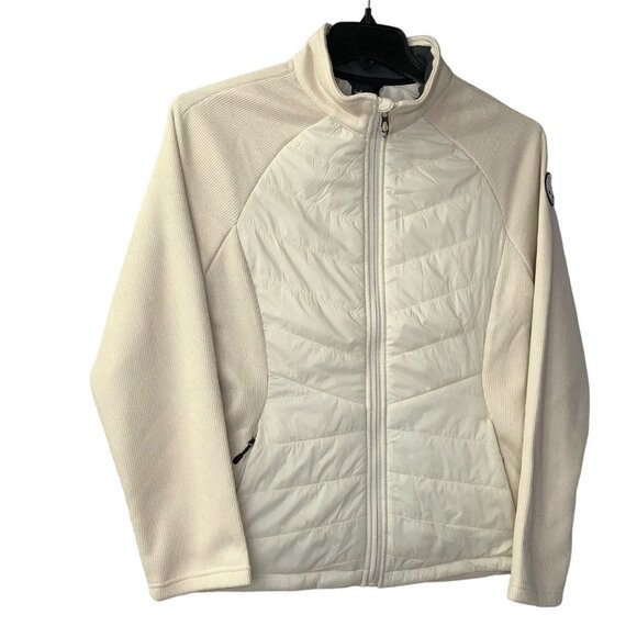 SPYDER WOMEN FULL ZIP IVORY JACKET L NEW WITH TAG‎ - Picture 11 of 11